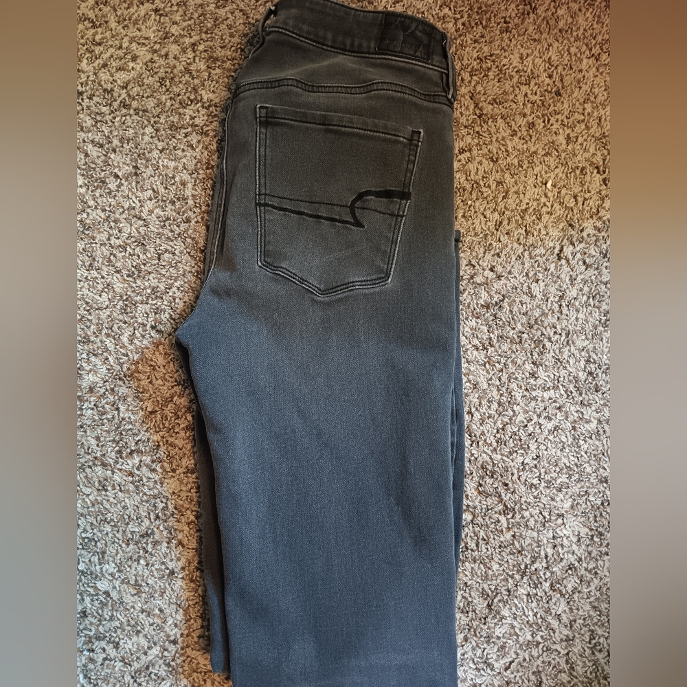 American Eagle Outfitters Dark Gray Slim Jeans